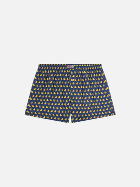 Boxer Adam in cotone con stampa paperelle