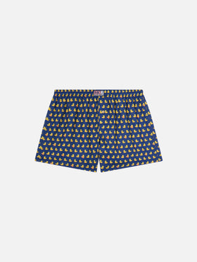Boxershorts aus Baumwolle Adam mit Enten-Print 