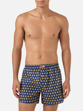 Boxershorts aus Baumwolle Adam mit Enten-Print 