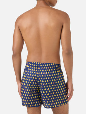 Boxershorts aus Baumwolle Adam mit Enten-Print 