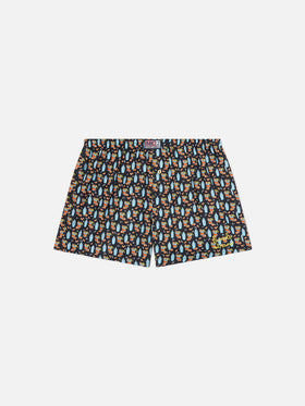 Caleçon boxer en coton Adam à imprimé cocktail 