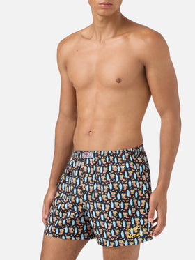 Caleçon boxer en coton Adam à imprimé cocktail 