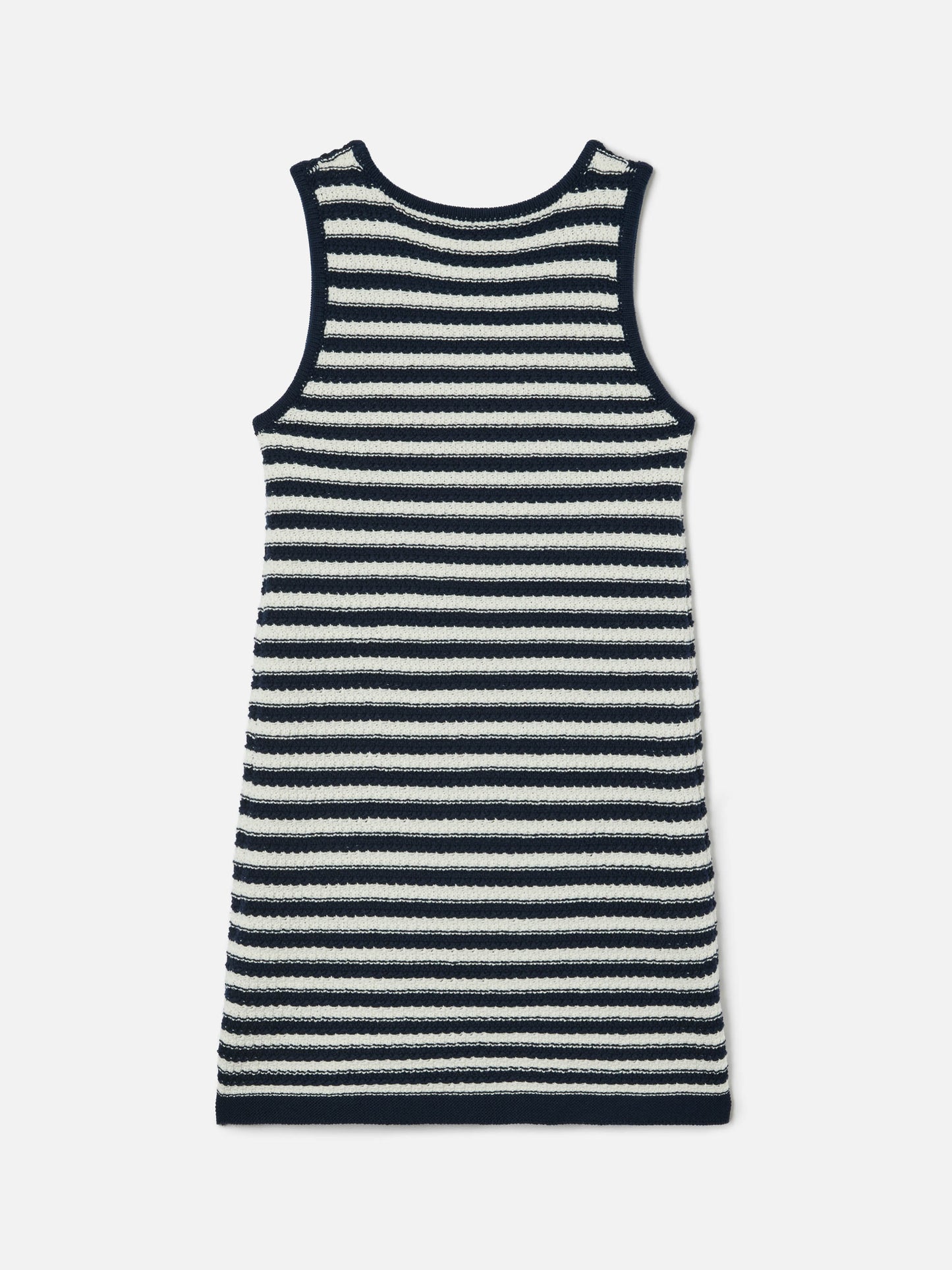 Abito Audie in puro cotone a righe con ricamo logo e dettagli mare