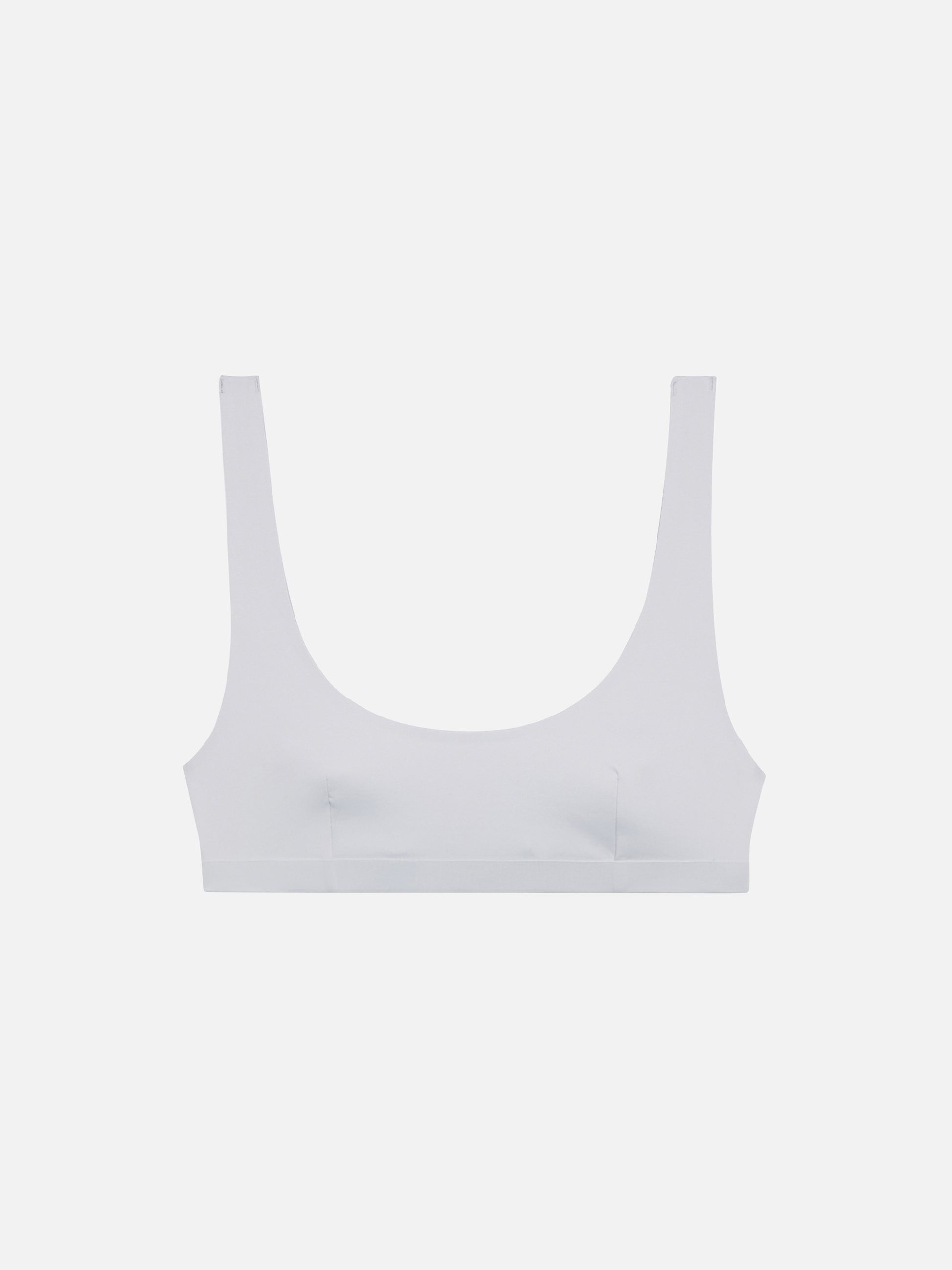 Minerva silver heatsealed classic bralette - MC2 Saint Barth