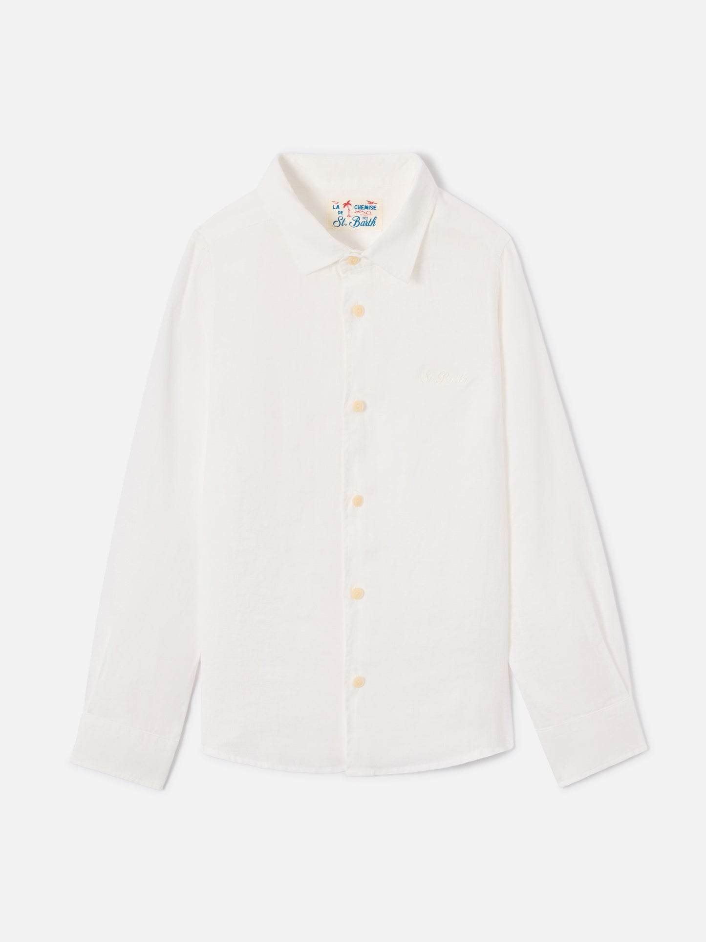 Chemise Agnes blanche en lin 