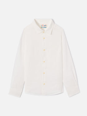 Chemise Agnes blanche en lin 