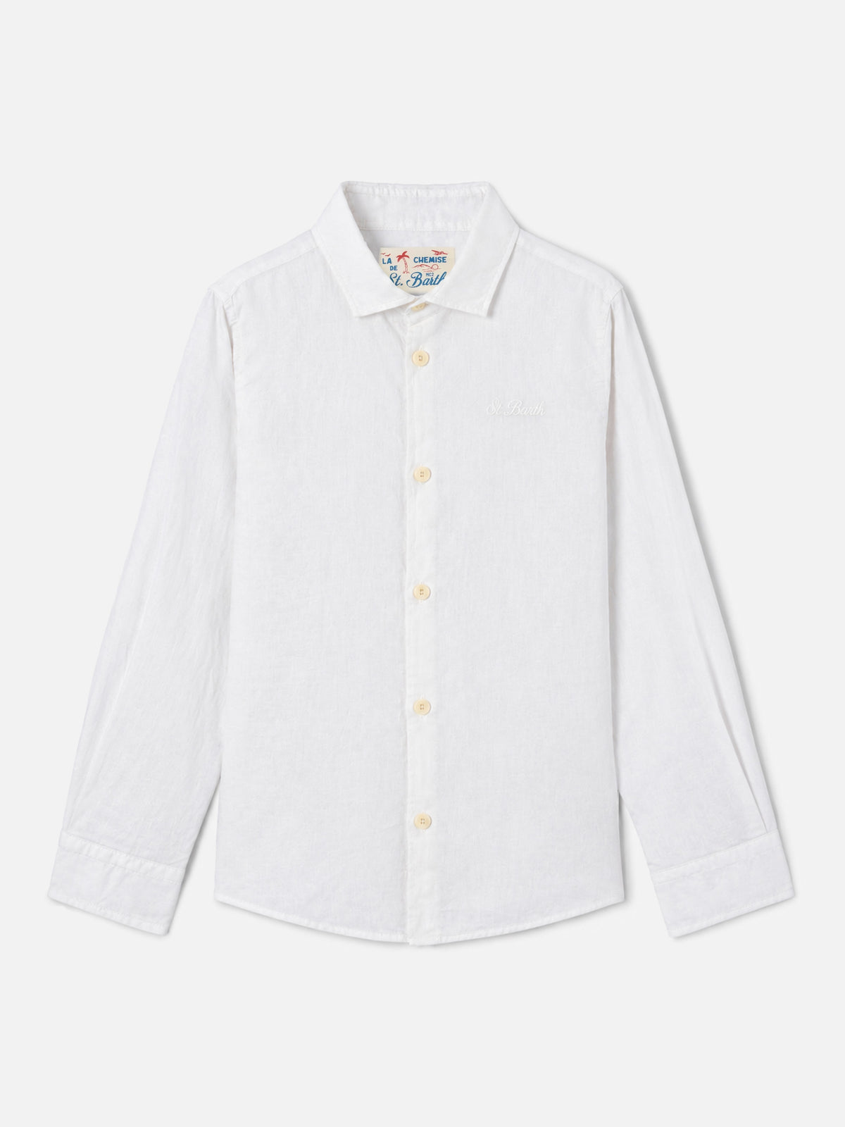 Chemise Agnes blanche en lin 