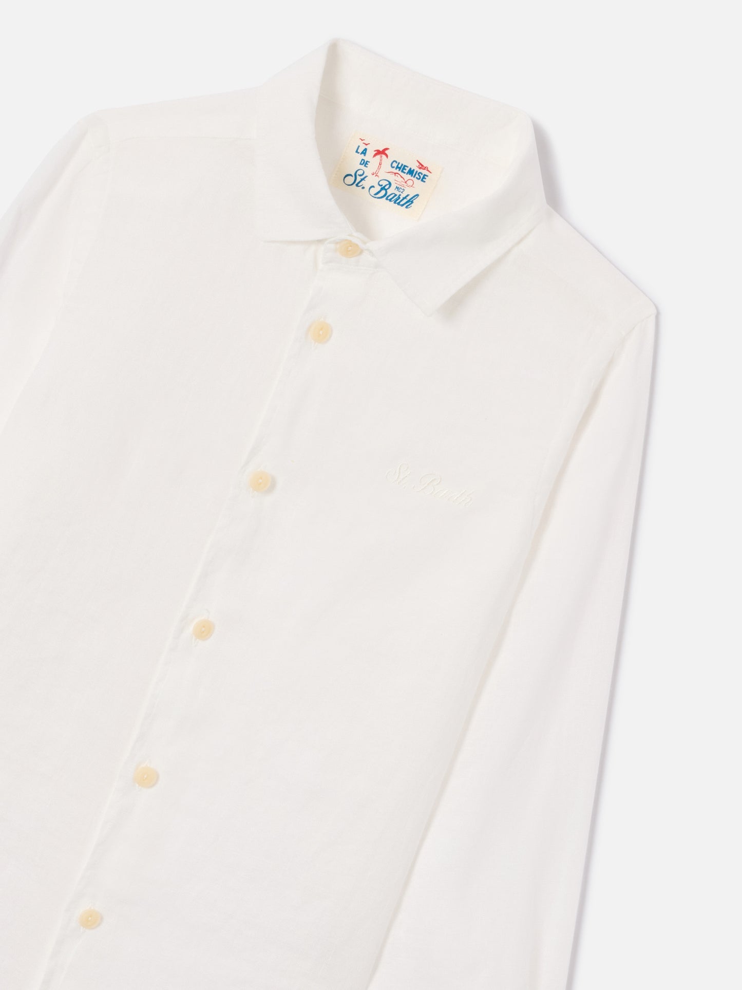 Chemise Agnes blanche en lin 