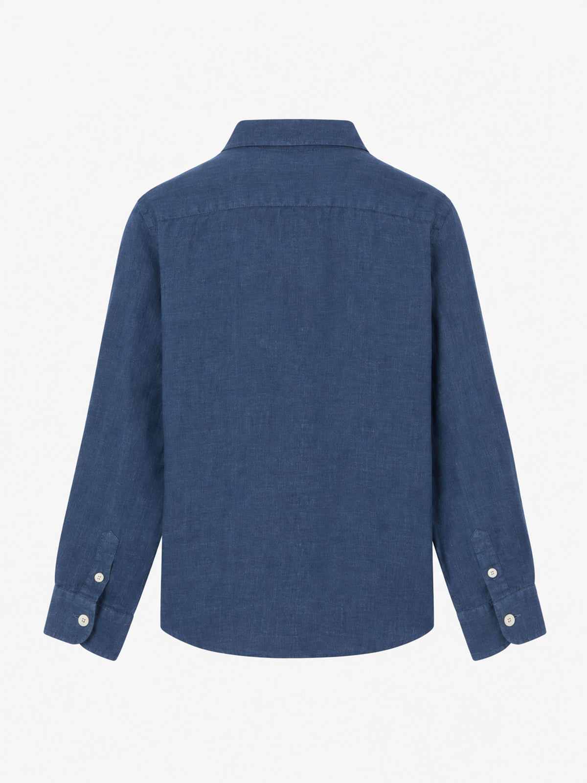 Camisa Agnes de lino azul marino 