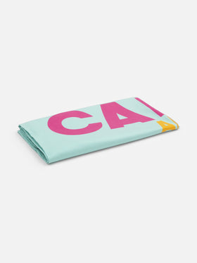 Microfiber Capri print beach towel Aidan