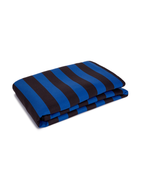 Microfiber striped beach towel Aidan with Inter print | INTER FC SPECIAL EDITION - MC2 Saint Barth