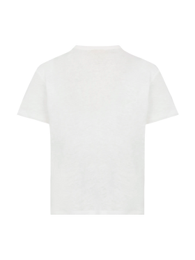 Alex kid white linen jersey t-shirt - MC2 Saint Barth
