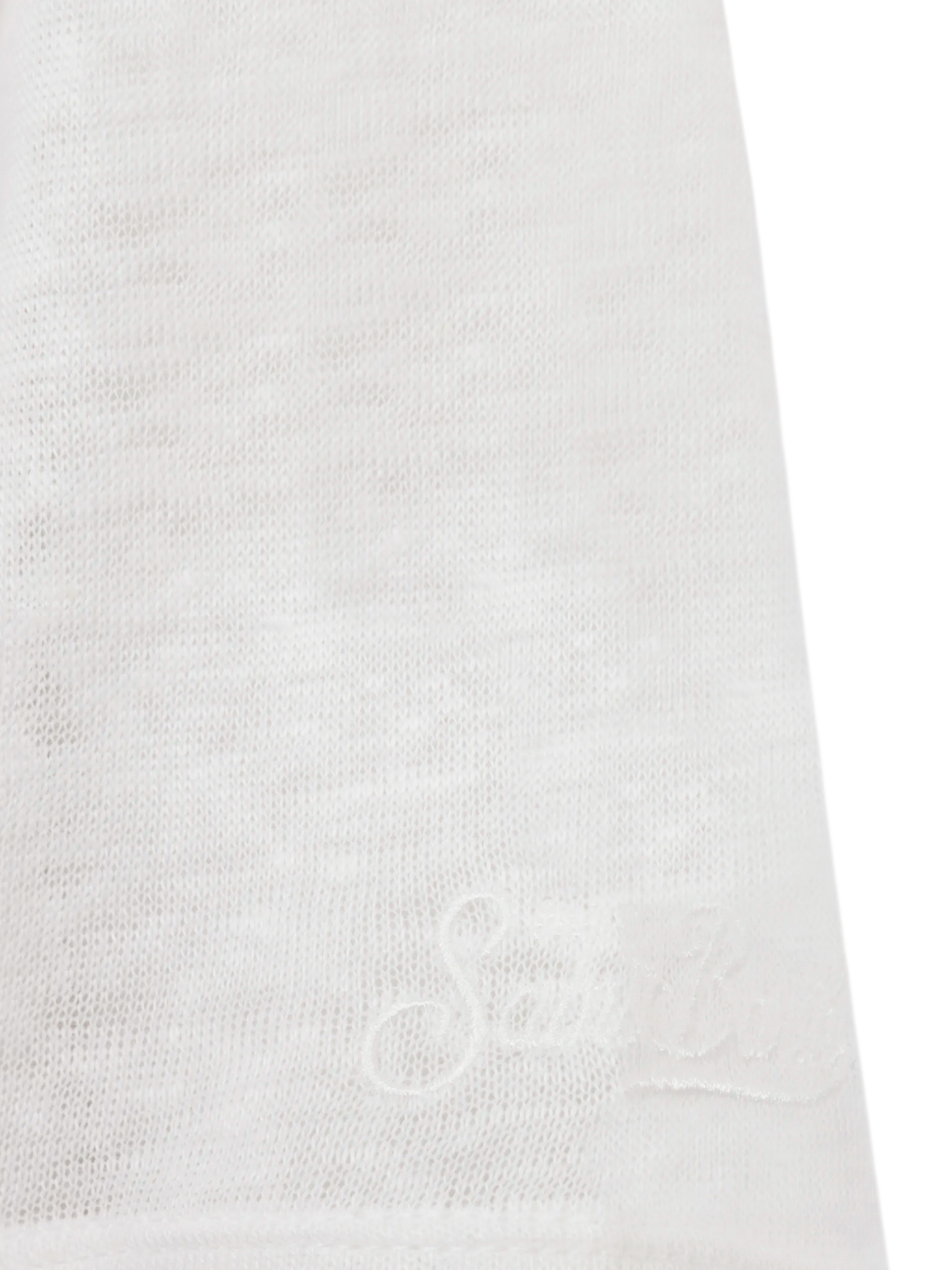 Alex kid white linen jersey t-shirt - MC2 Saint Barth