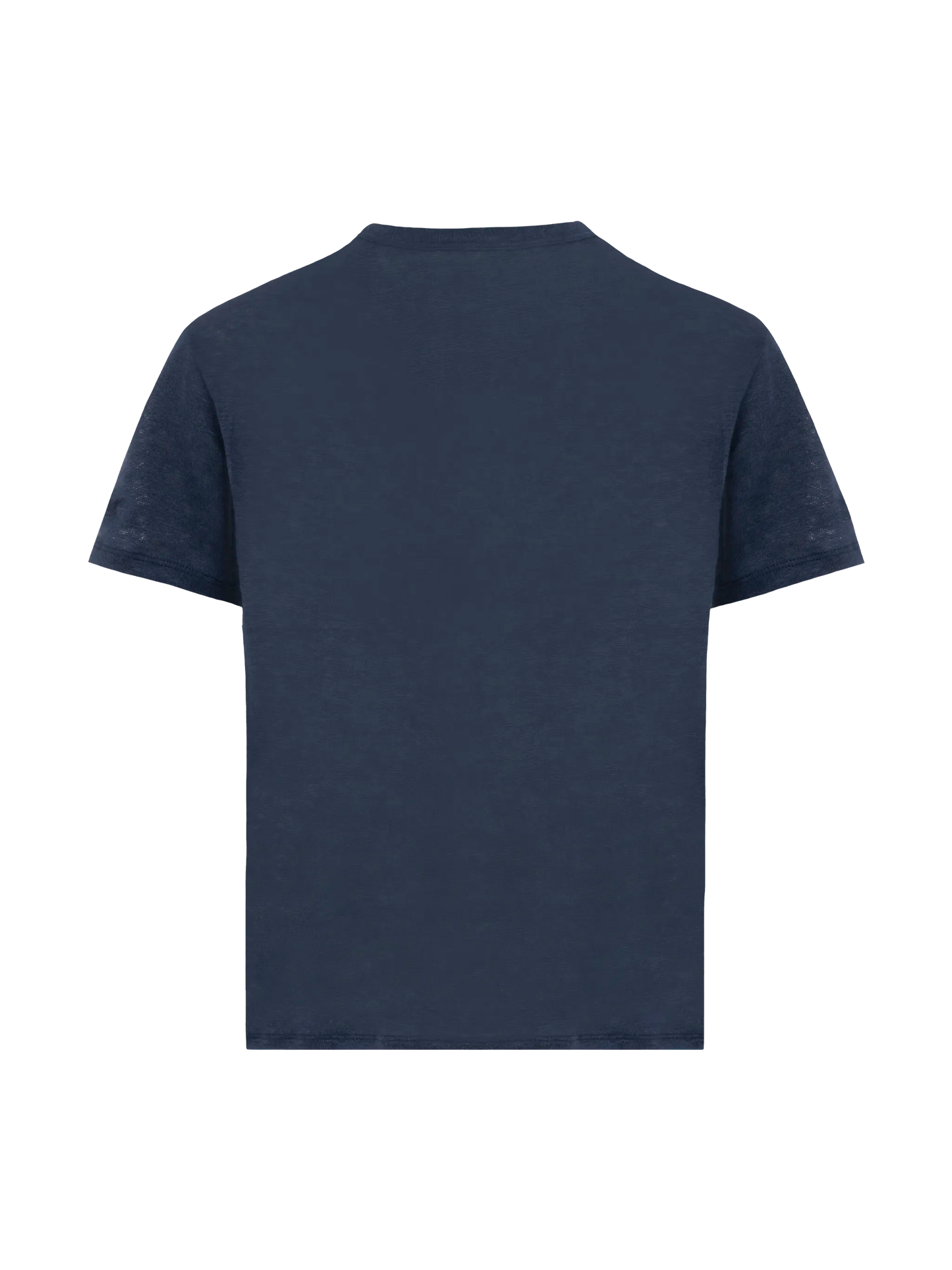 Alex kid navy blue linen jersey t-shirt - MC2 Saint Barth