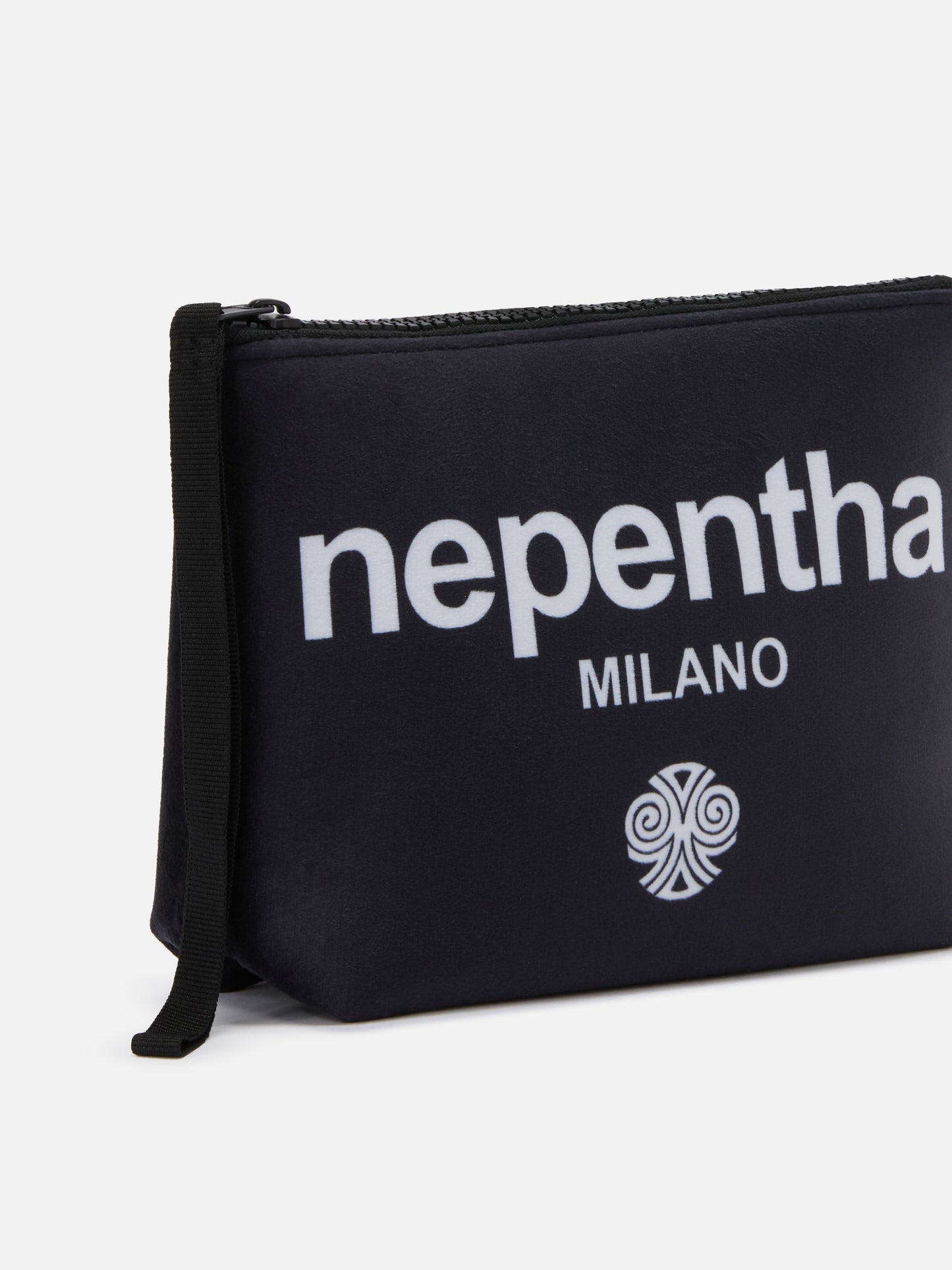 Aline-Pouch aus Wollimitat mit Nepentha-Print | NEPENTHA SPECIAL EDITION