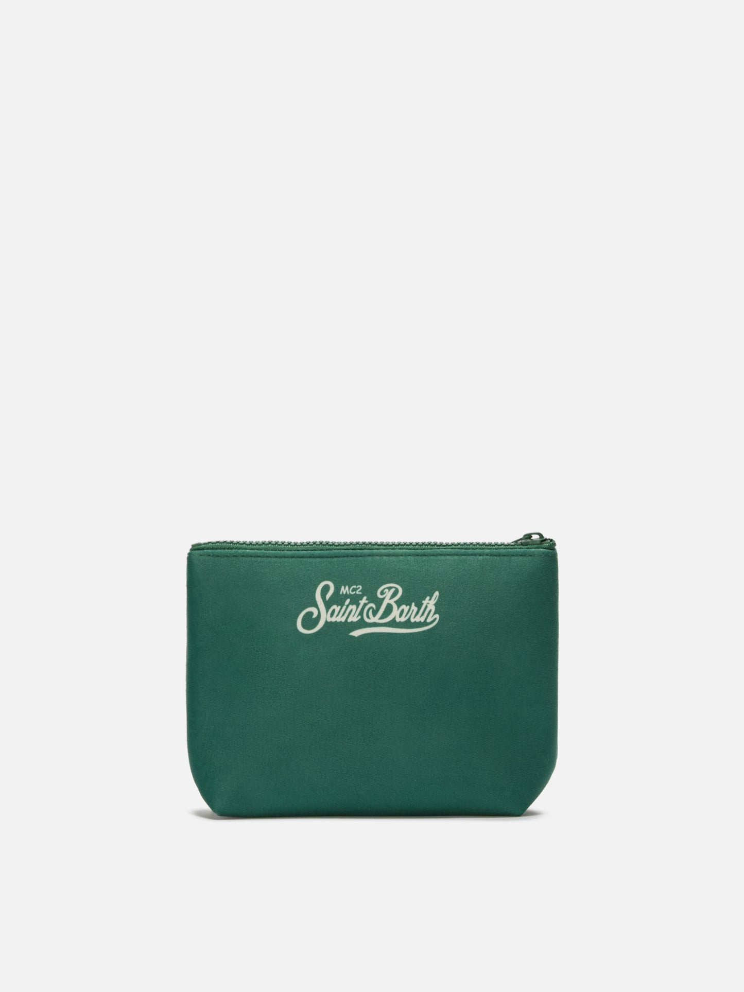 Aline Pouch in wool-effect fabric with Campiglio print