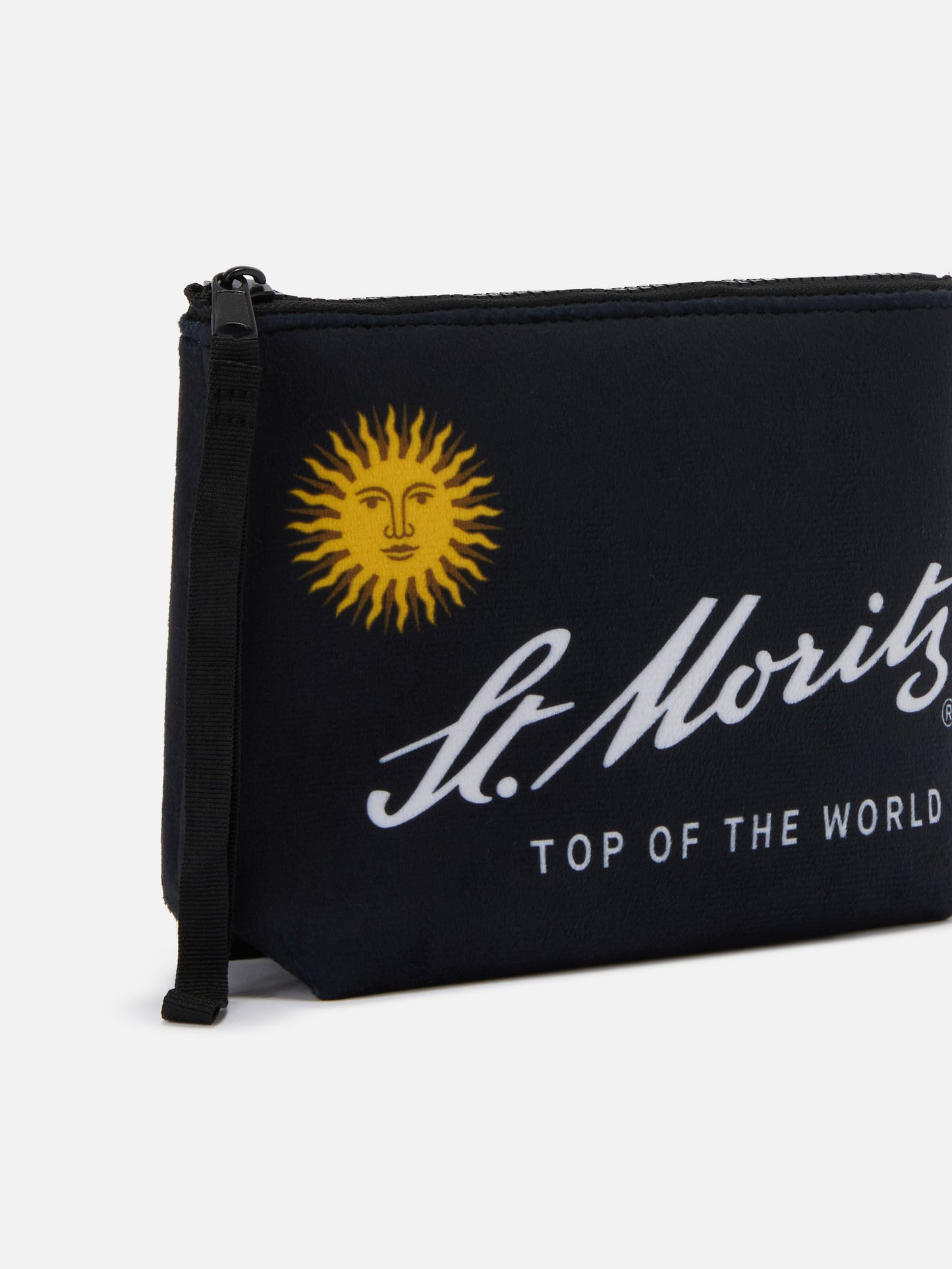 Aline-Pouch aus Wollimitat mit St. Moritz-Print | ST. MORITZ TOP OF THE WORLD SPECIAL EDITION