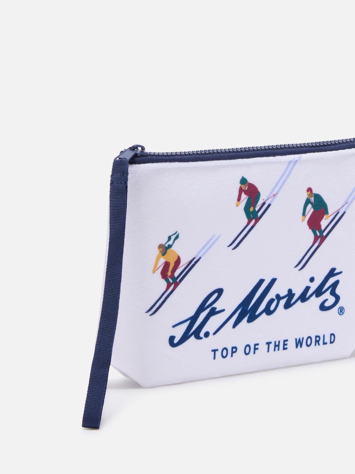 Estampado St. Moritz en color blanco roto Aline pochette | Special edition 