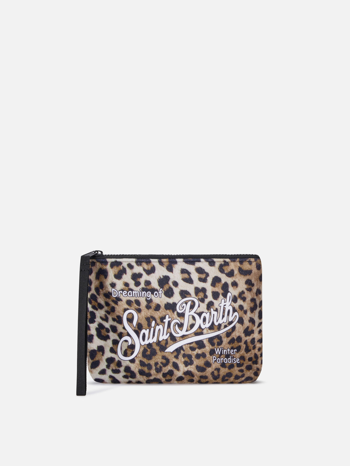 Aline pochette con estampado de leopardo 