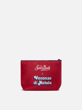 Wooly pochette Aline with E anche questo Natale... print | VACANZE DI NATALE SPECIAL EDITION