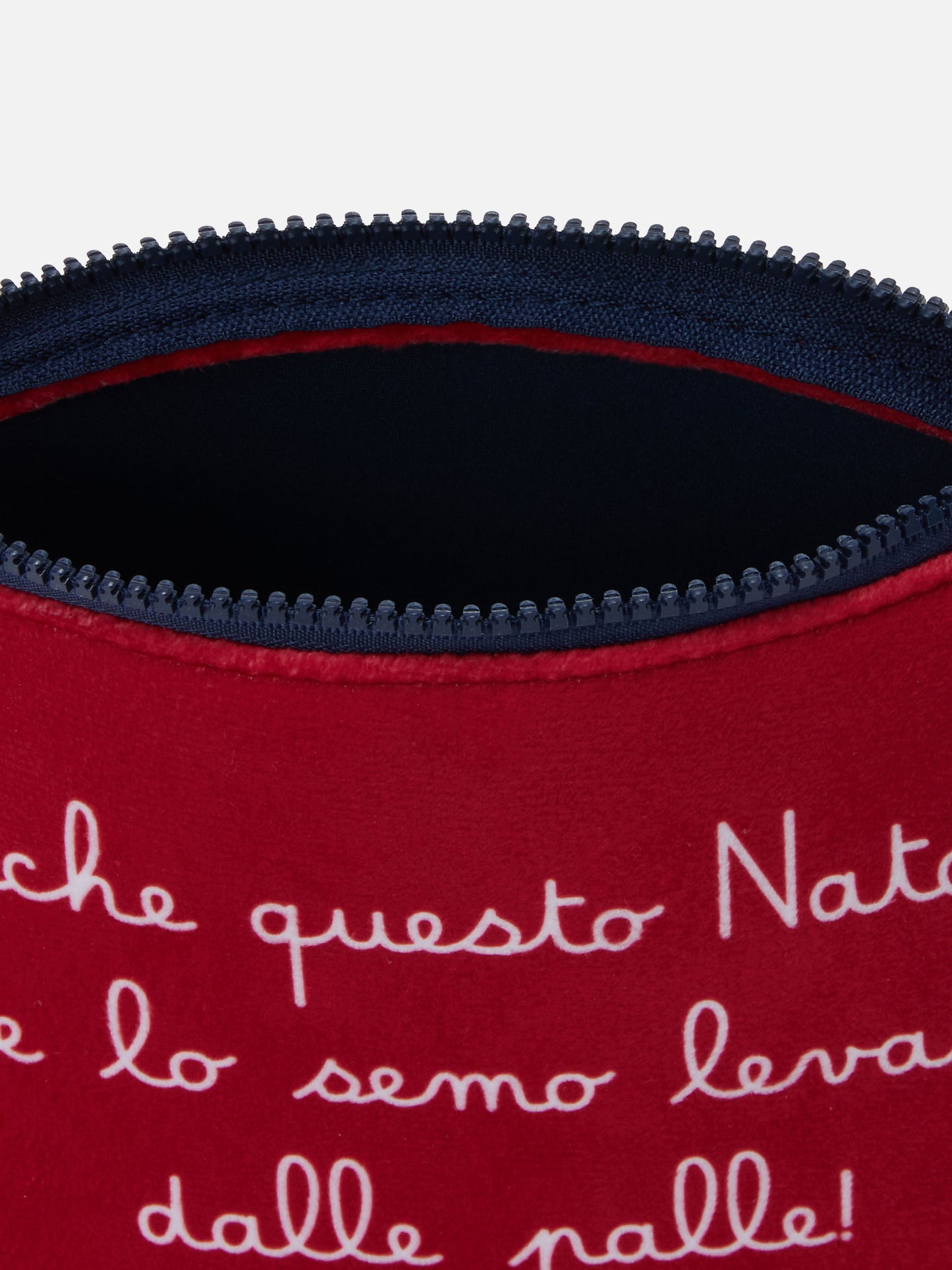 Wooly pochette Aline with E anche questo Natale... print | VACANZE DI NATALE SPECIAL EDITION