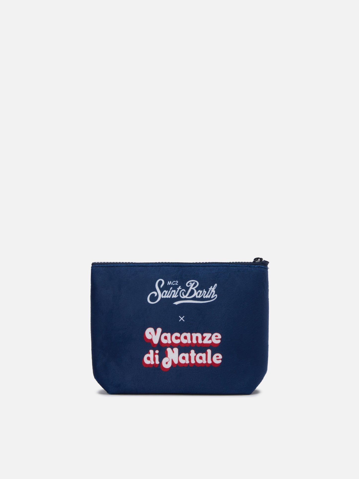 Wollige Pochette Aline mit Sole, Whisky...-Print | VACANZE DI NATALE SONDEREDITION