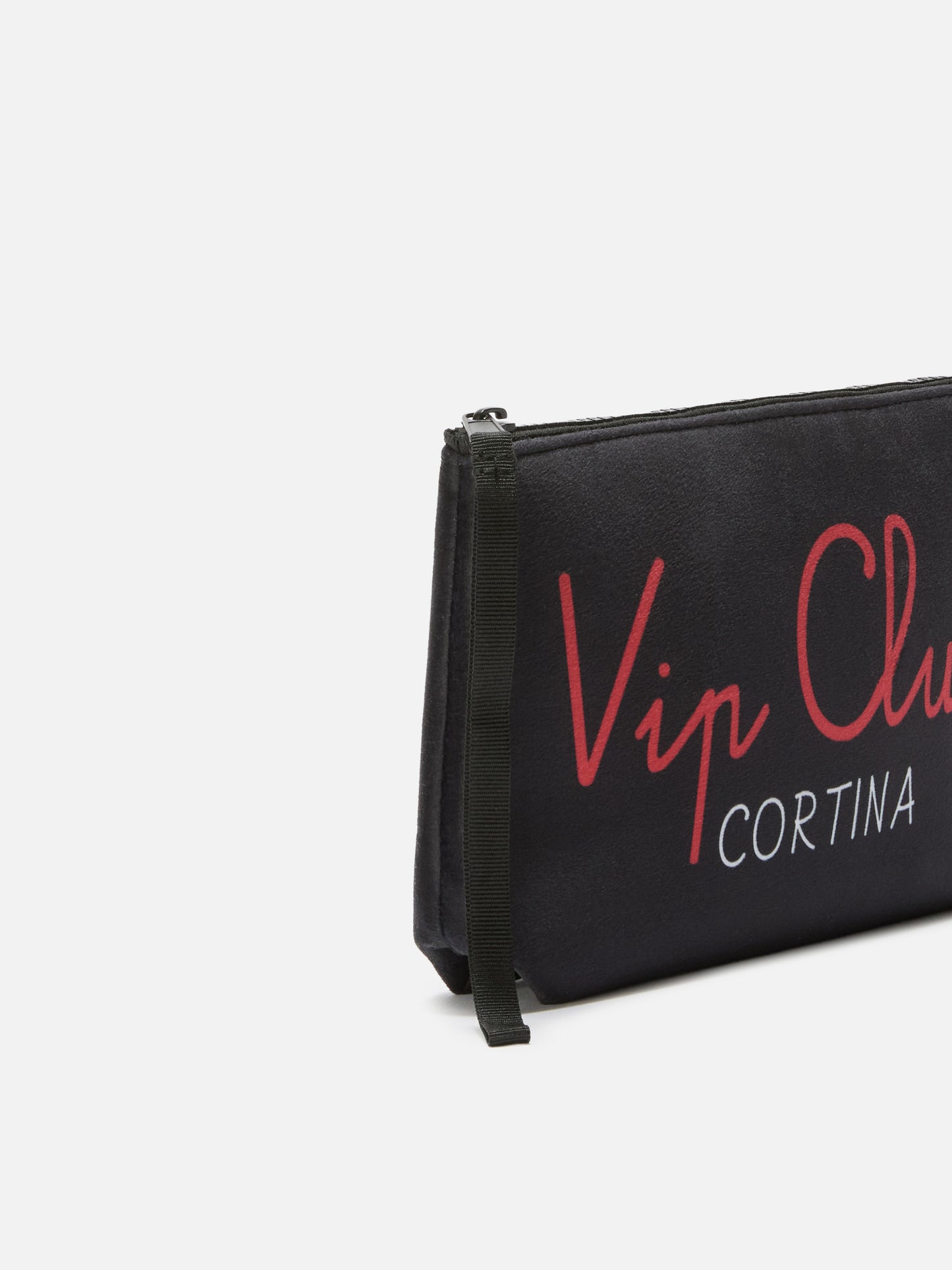 Aline Pouch in wool-effect fabric with Vip Club print | VIP CLUB SPECIAL EDITION