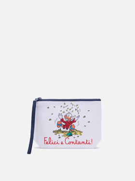 Off white Aline pochette mit Scrooge McDuck-Print | Special edition 