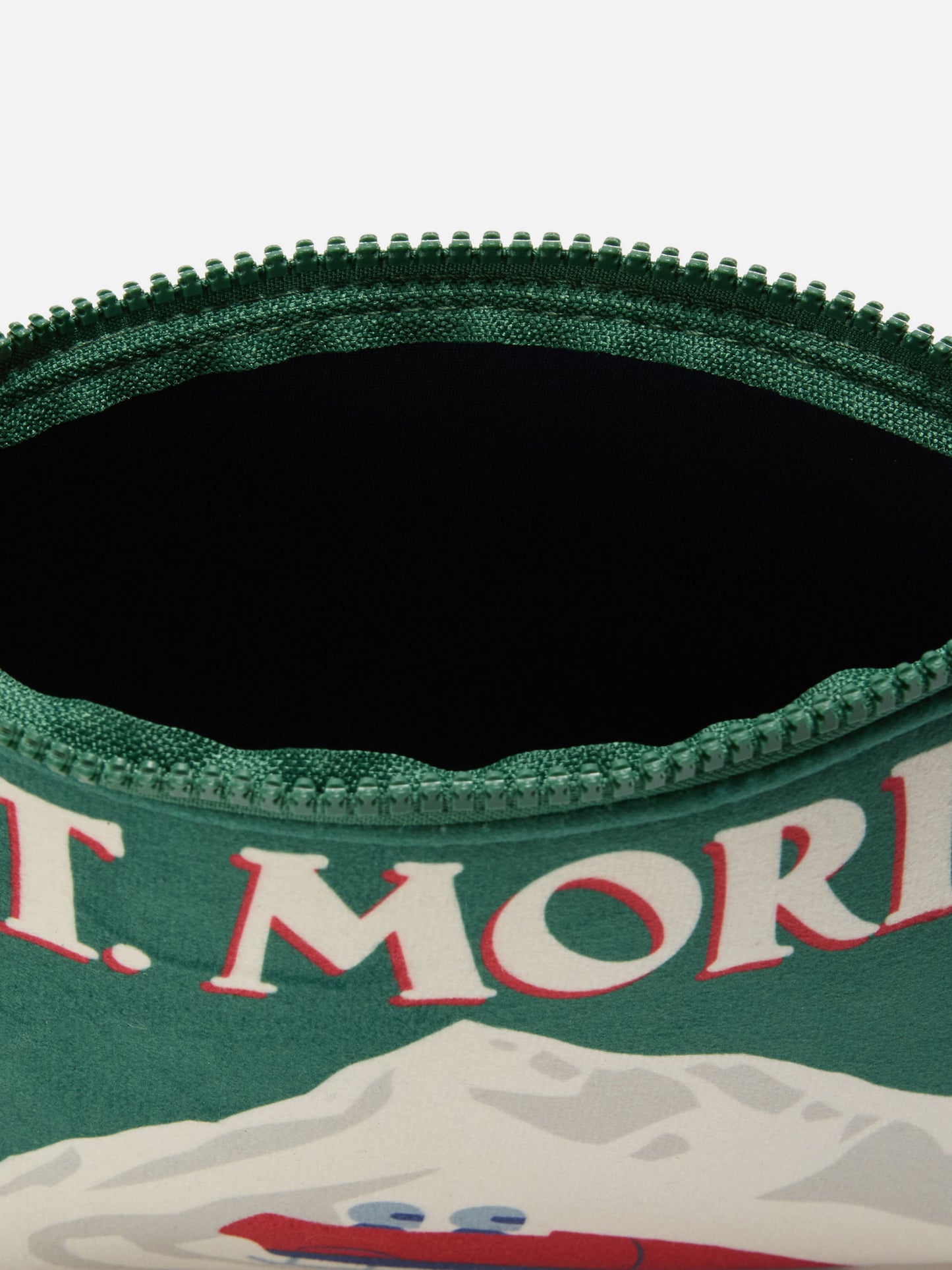 Aline Pouch in wool-effect fabric with St. Moritz print | ST. MORITZ TOP OF THE WORLD SPECIAL EDITION