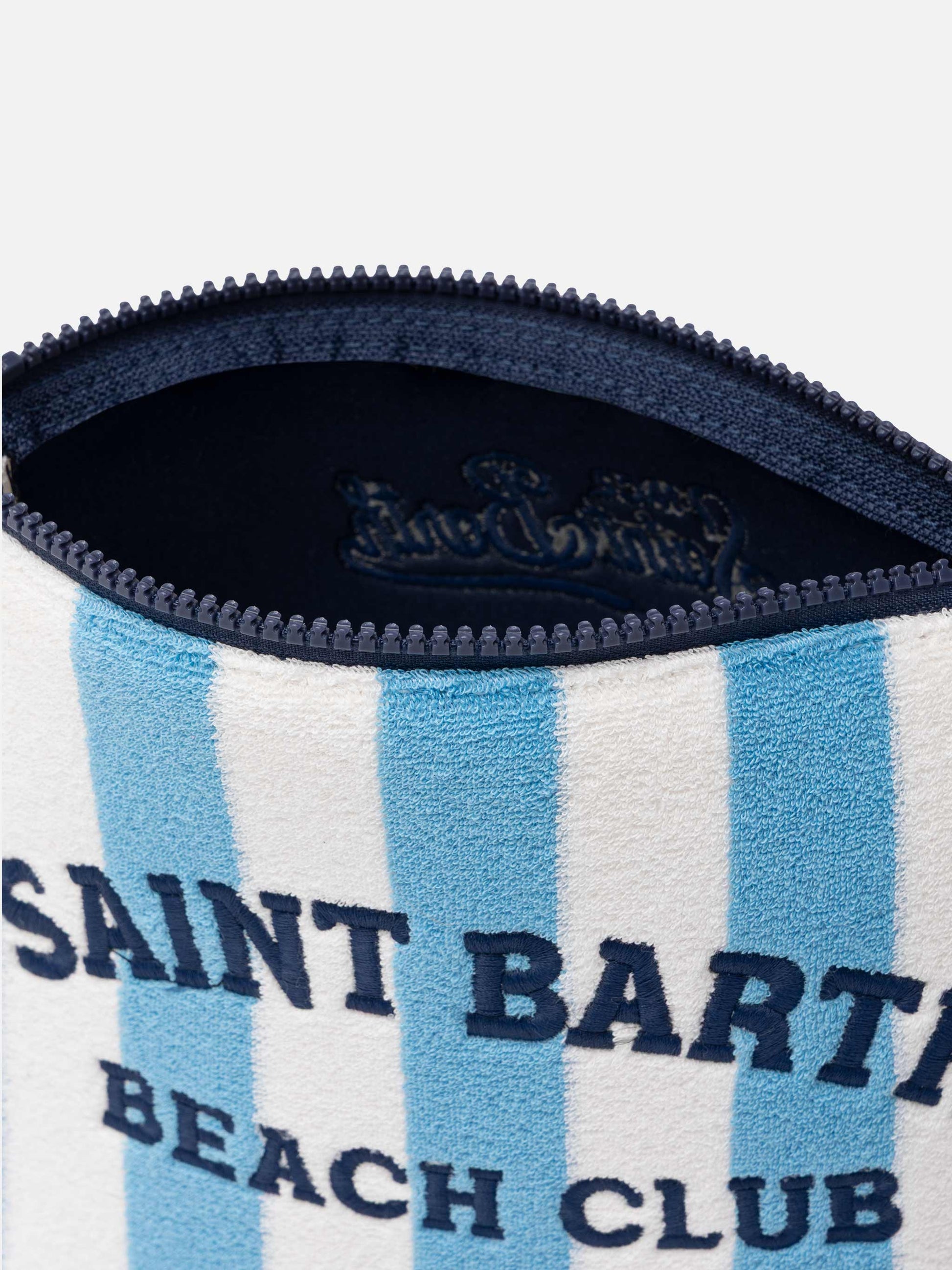 Aline striped embossed terry pochette - MC2 Saint Barth