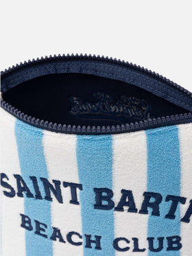 Aline striped embossed terry pochette - MC2 Saint Barth
