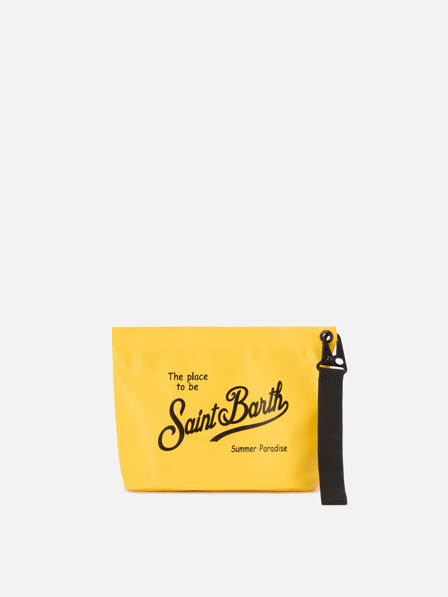 Aline Aqua Pochette impermeabile in PVC gialla