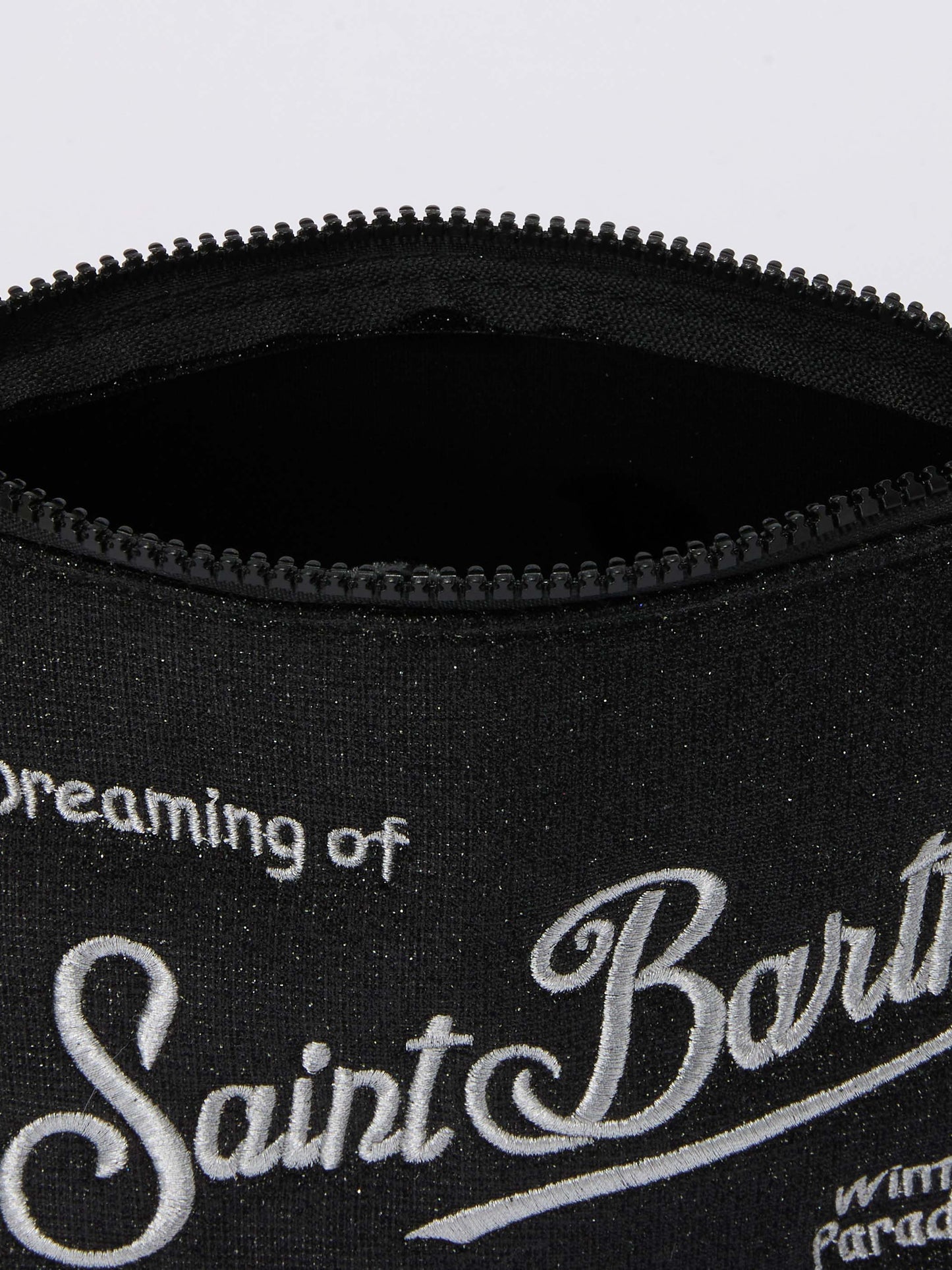 Aline Lurex Pouch in black