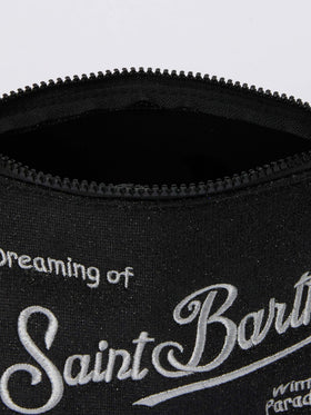 Aline Lurex Pouch in black