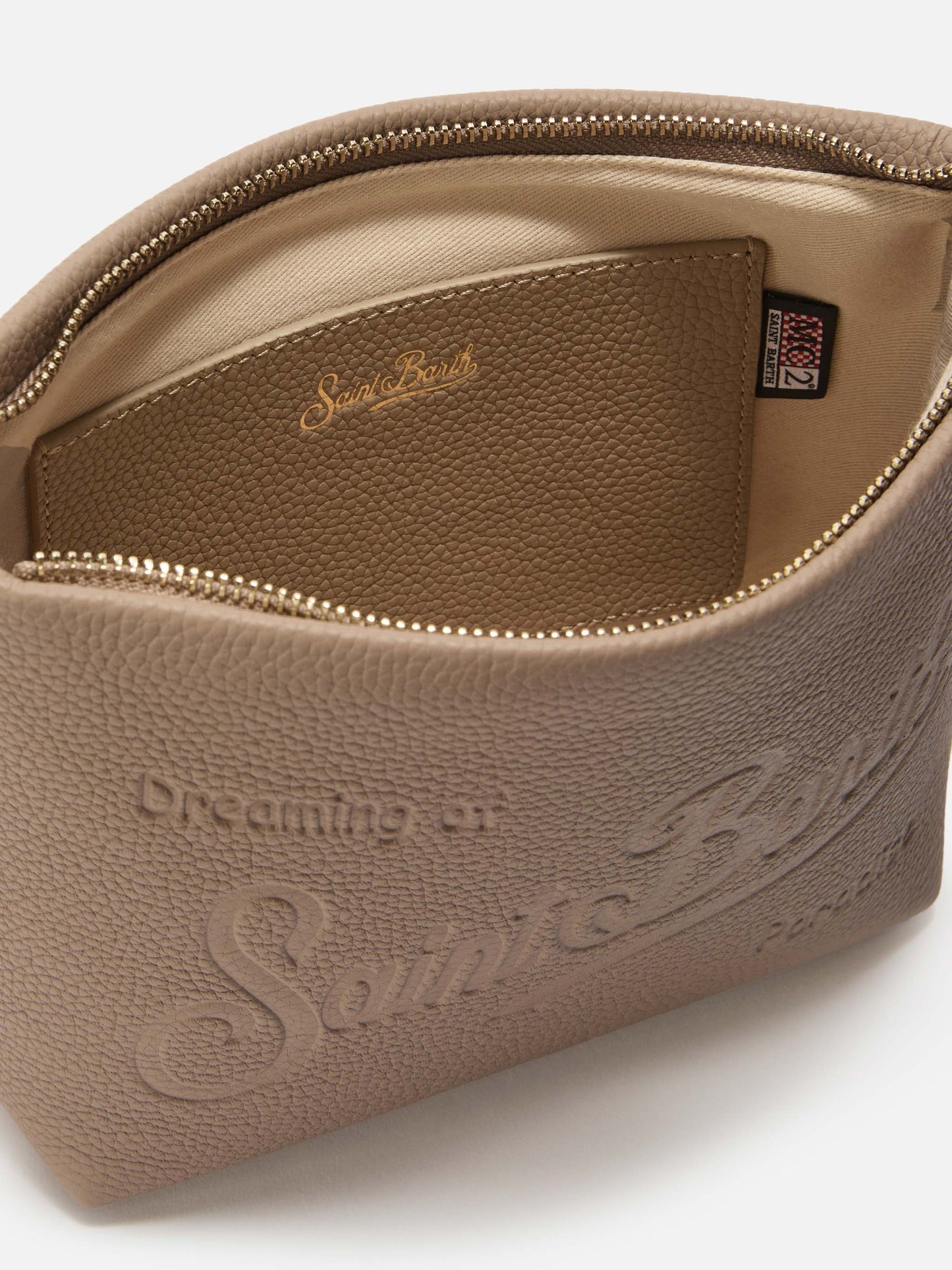 Aline Shoulder Bag in hammered hazelnut leather