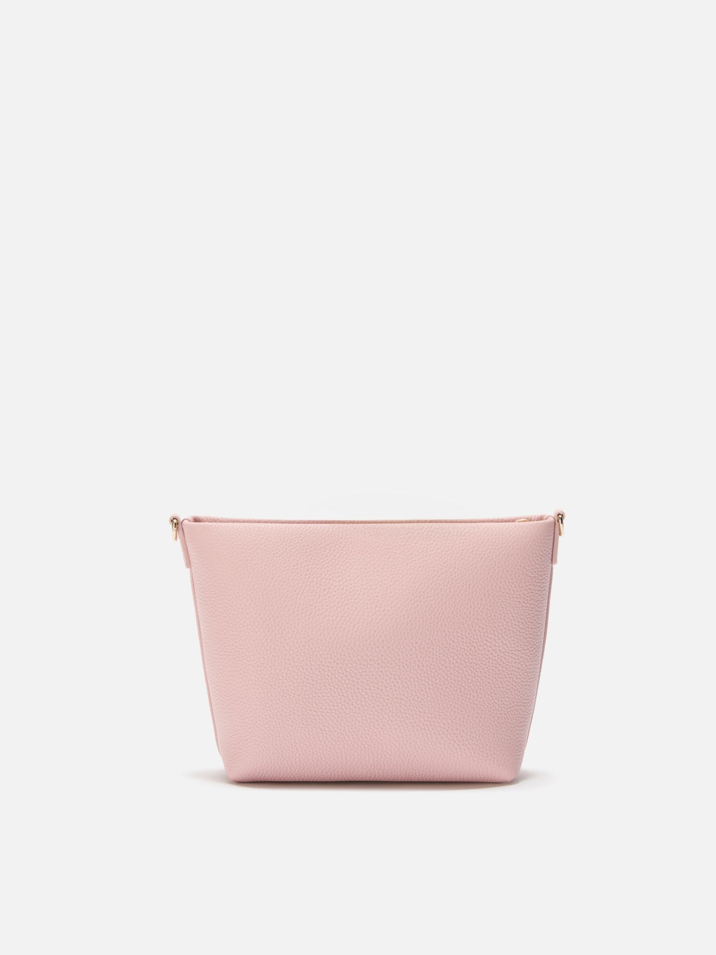 Aline Shoulder Bag in hammered pink leather