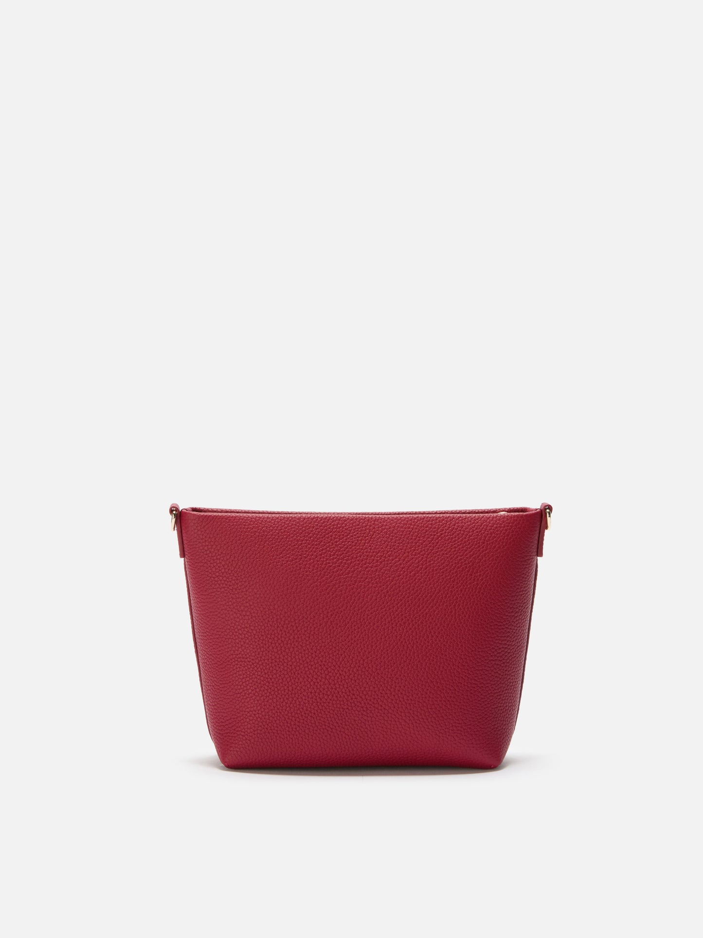 Aline Shoulder Bag in hammered bordeaux leather