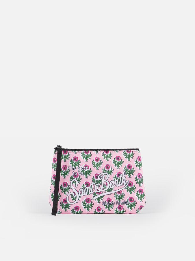 Mc2 Saint Barth Pochette in scuba a fiori Aline