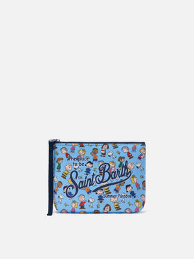 Pochette Aline in scuba con stampa Snoopy and Friends | Special Edition