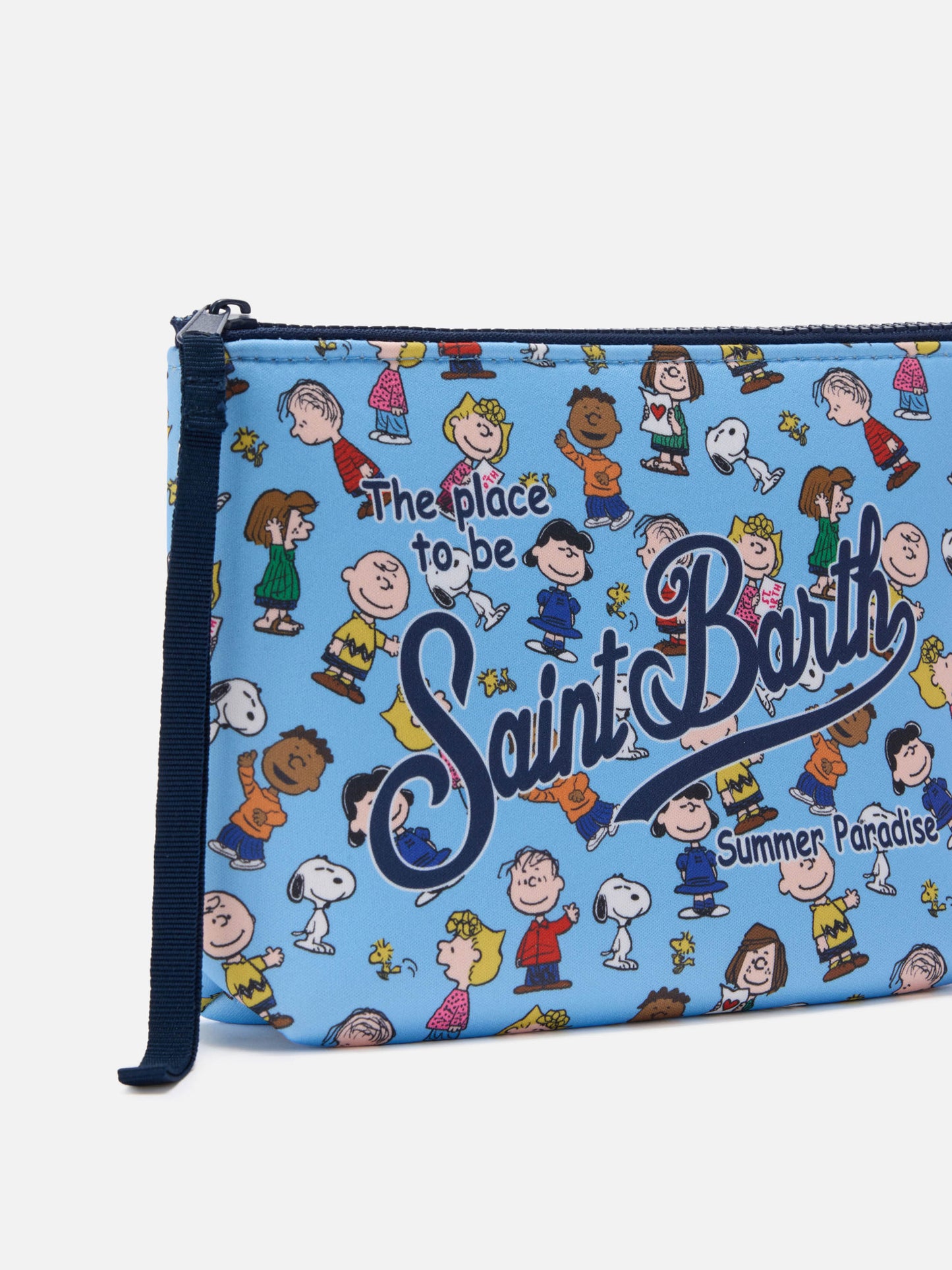 Pochette Aline in scuba con stampa Snoopy and Friends | Special Edition