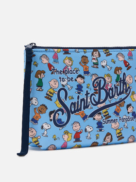 Pochette Aline in scuba con stampa Snoopy and Friends | Special Edition