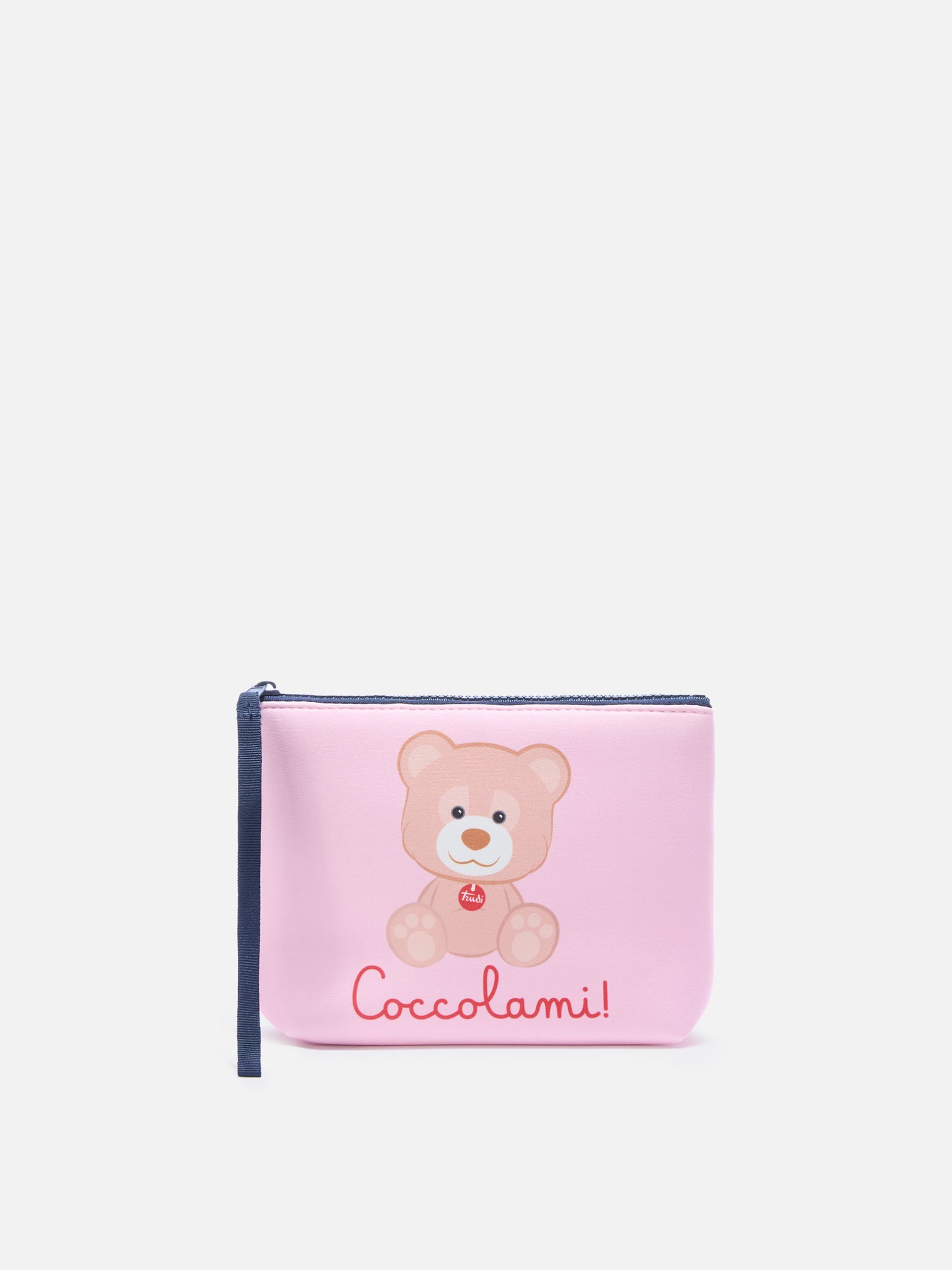 Pochette Aline in scuba con stampa Orso Coccolami | Special Edition