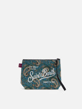 Pochette scuba Aline con stampa Lee Manor | REALIZZATA CON TESSUTO LIBERTY