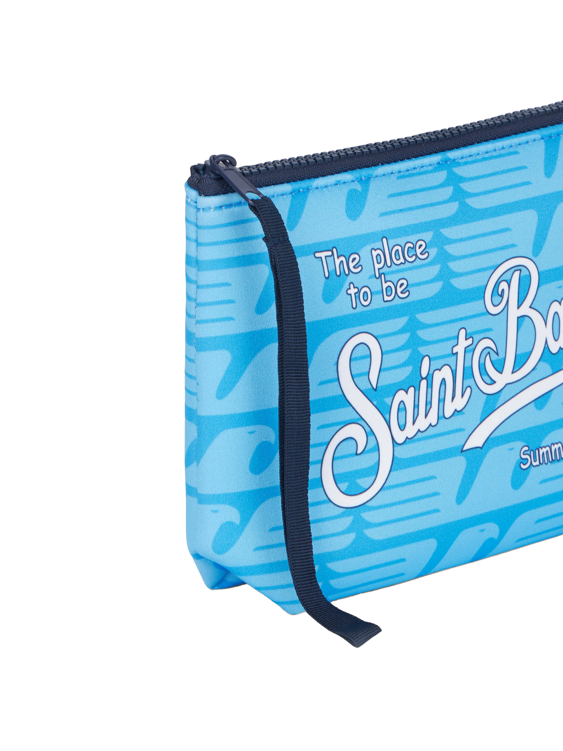 Aline scuba pochette with Lazio print | SS LAZIO SPECIAL EDITION - MC2 Saint Barth