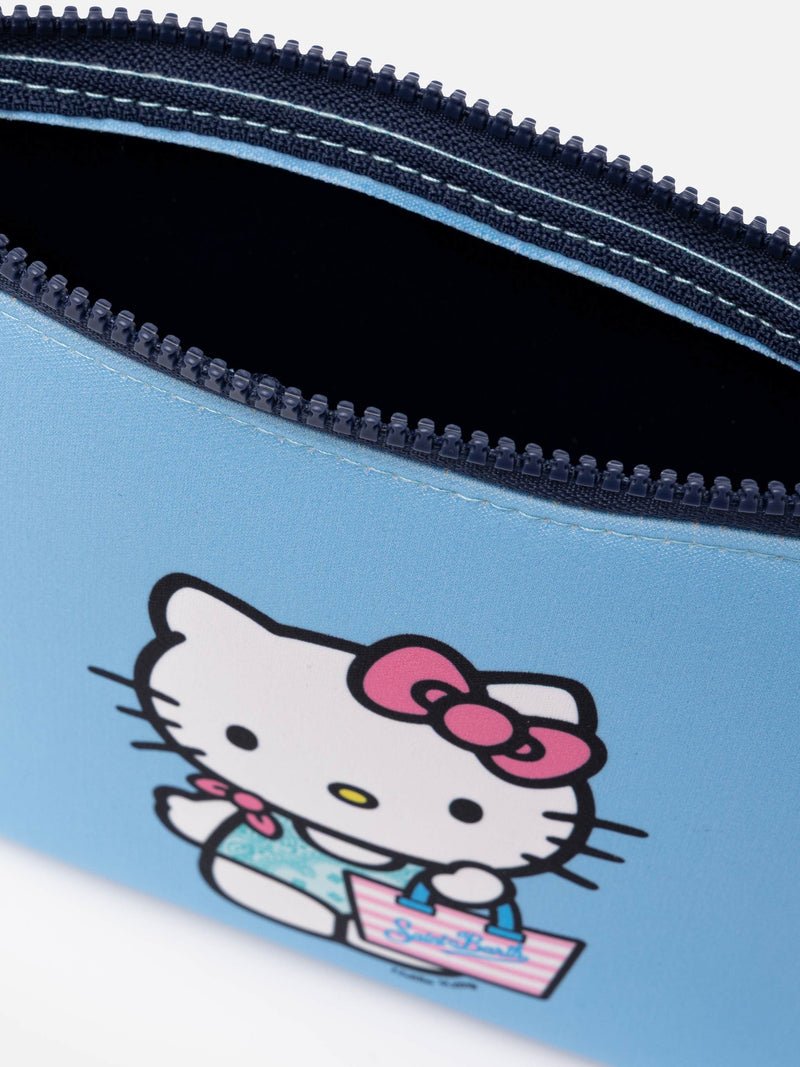 Aline scuba pochette with Hello Kitty placed print | HELLO KITTY SPECIAL EDITION