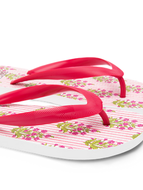 Alma flip flops with flower print - MC2 Saint Barth