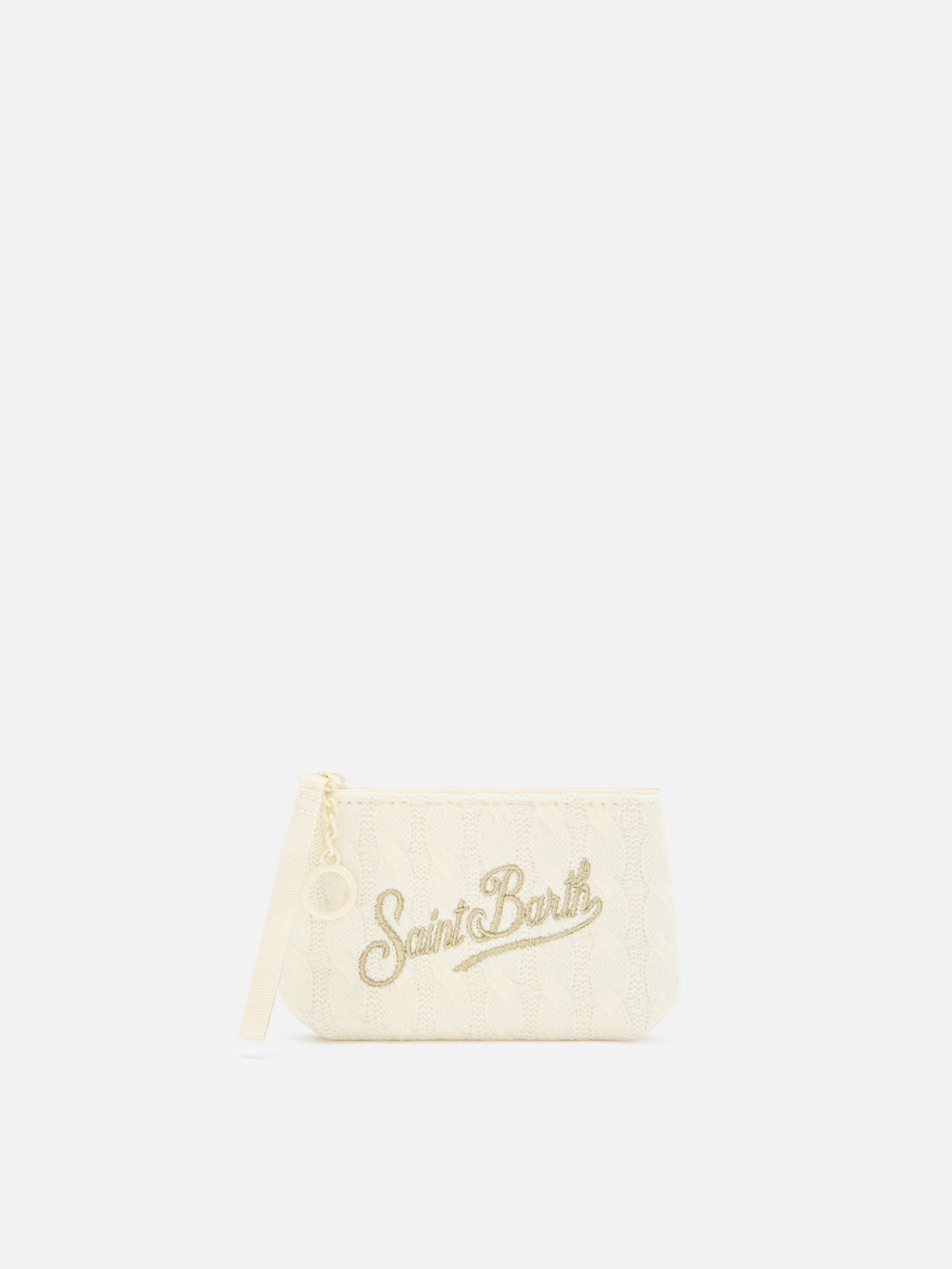 Mini tricot Off white Aline pouch avec broderie logo 