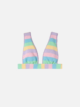 Triangolo fisso Allycia in crochet