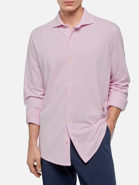 Amalfi pinkes Piqué-Trikot