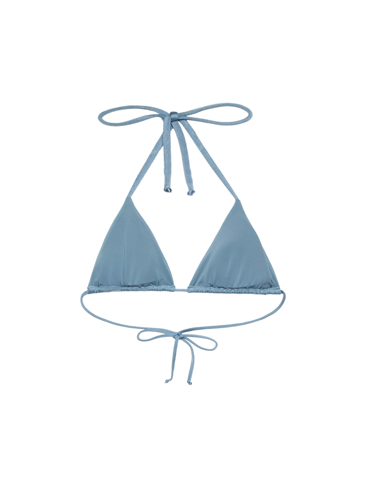 Annabelle riangle top swimsuit with rhinestones - MC2 Saint Barth